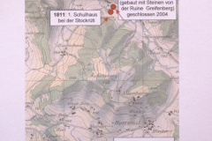 Karte Schule Tanne 1618 - 2004