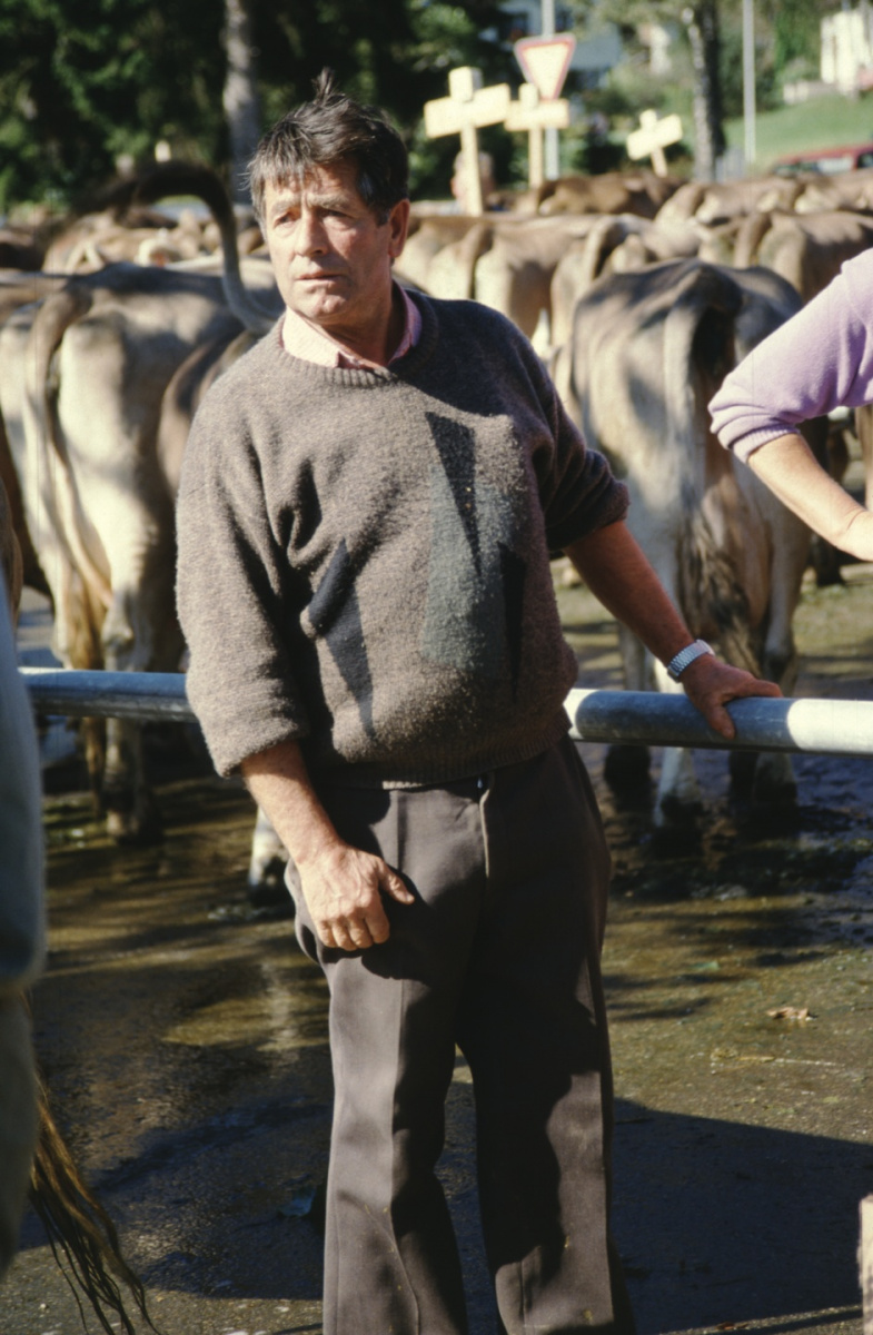Viehprämierung, Alfred Dubach
