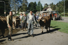 Viehprämierung, Köbi Brunner, Res Amacher