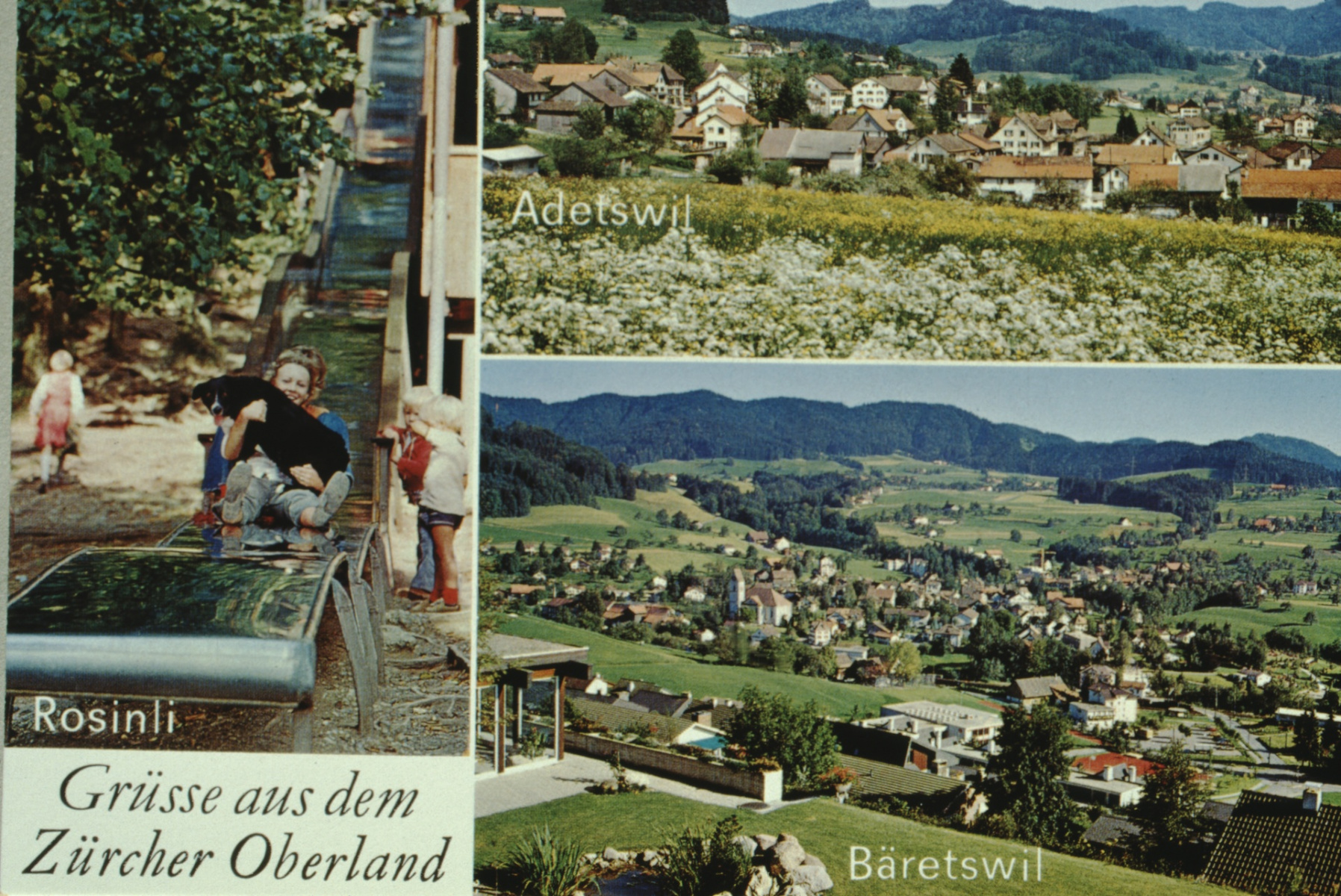 Postkarte Adetswil - Bäretswil