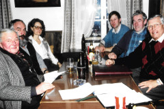 VVB Vorstand 1996. Fritz Walder (Bettswil), NN, Friedi Fischer, Jürg Schoch (Schwarzweid), Köbi Gentner (Kleinbäretswil), Erich Frei (Präsident)