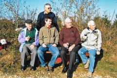 VVB Vorstand 2008. Paul Schoch, Bruno Kündig, Hans-Peter Hulliger (stehend), Hans Koller (Präsident), Jörg Albrecht