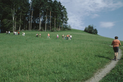Einweihung Feuerstelle Jakobsberg, Marsch zum Jakobsberg