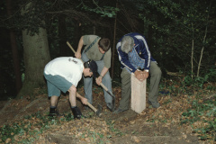 Arbeitseinsatz Wanderweg, Richard Kägi, Emil Heusser