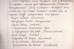 Protokollbuch mit 1.Vorstand 1908