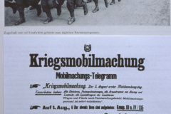 Kriegsmobilmachung 1914
