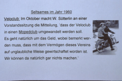 Veloclub wird Mopedclub 1960