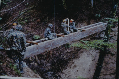 WW Hasentörli Brückenbau Militär