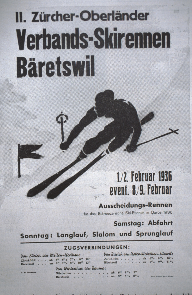 Zürcher Oberländer Verbandsskirennen 8.-9.Feb.1936