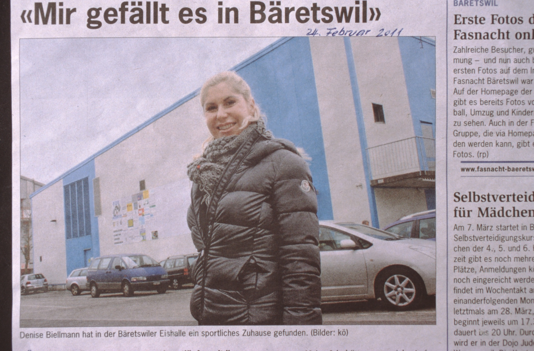 ,Mir gefällt es in Bäretswil', Denise Biellmann, regio