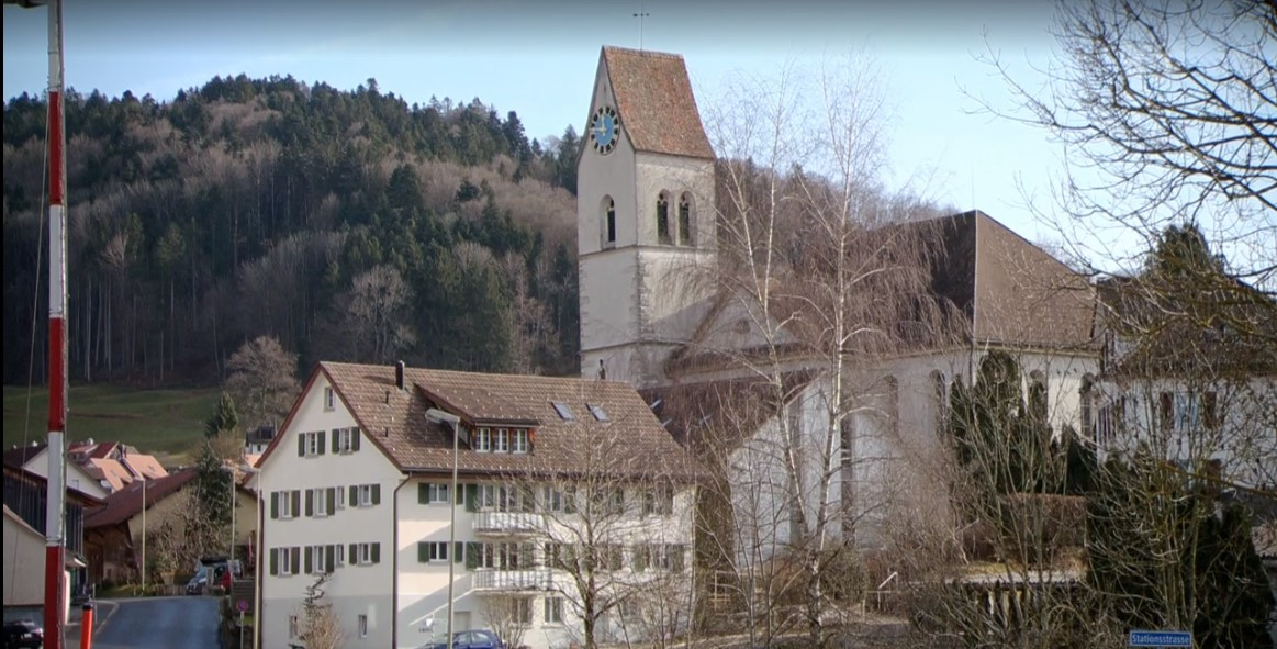 Ortsbild Ref Kirche