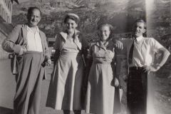 Ernst und Irma Hess-Gehring, Elsie und Tullio Cecchellero-Dietliker