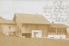 Postkarte an Fräulein Bertha Brunner, Triemen, Girenbad-Hinwil