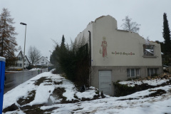 Abbruch kath. Pfarrhaus 2023, Adetswilerstrasse.