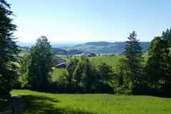 Chappelen, Blick auf Holenstein, Platten und Adetswil