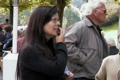 Treffen der Bäretswiler Oldtimer-Freunde. Gabi Bischof-Schüpbach