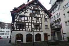 Die Gall'sche Offizin in der Hintergasse 9 in Lichtensteig, letzte Werkstatt von Gall