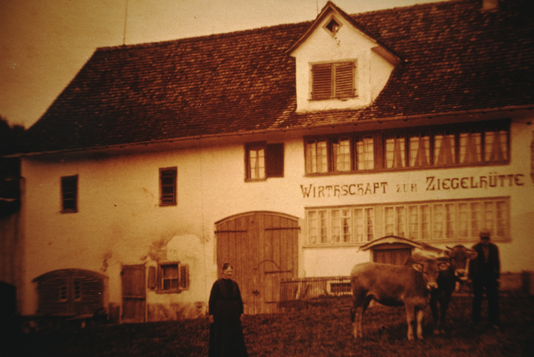 Restaurant Ziegelhütte, später Alpenblick
