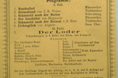 Restaurant Frohberg, Konzert + Theater Männer- und Töchterchor Adentschweil