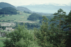 Aussicht vom Balkon Restaurant Rosinli