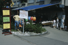 Einweihung Café 1989