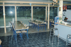 Eishalle, Restaurant und Eisfeld