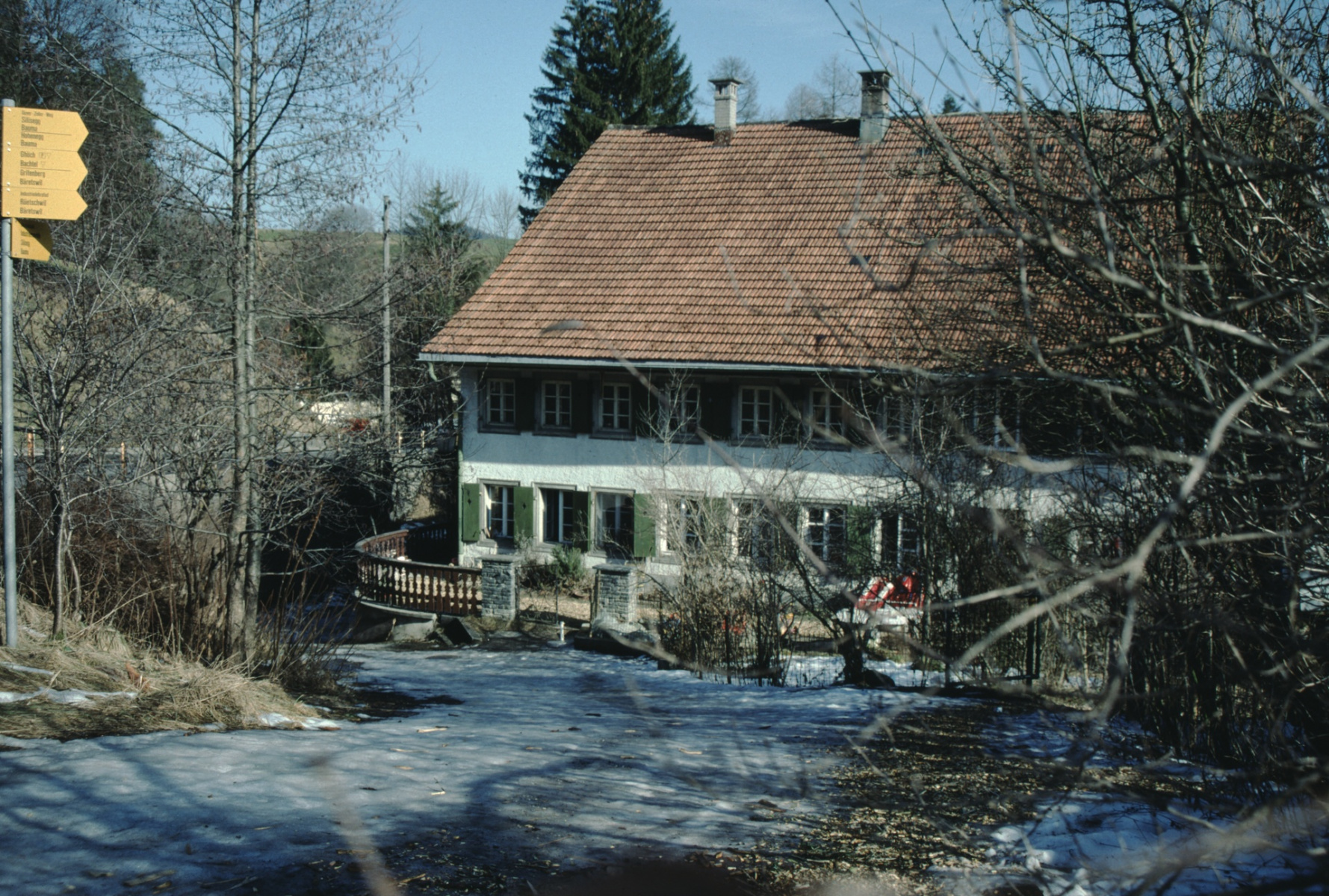 Restaurant Mühle Neuthal, nun Haus Hegner