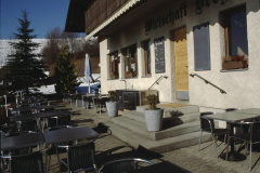 Restaurant Berg, Terrasse