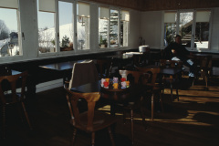 Restaurant Berg, Blick zur Fensterfront