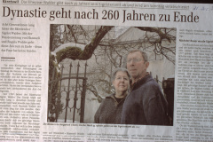 Dynastie geht nach 260 Jahren zu Ende