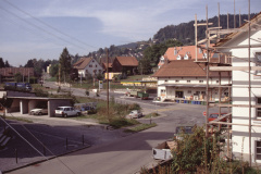 Beim Volg, Adetswilerstr, neue Tankstelle eröffnet am 4.10.1991