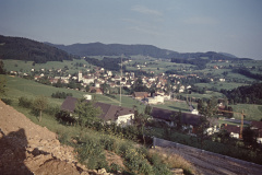 Ende der Rigistr, Blick auf's Dorf Ende der Rigistr, Blick auf's Dorf
