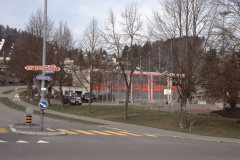 Lettenkreuzung, Schulhaus mit Turnhalle Lettenkreuzung, Schulhaus mit Turnhalle