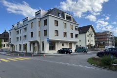 Neubau ehem. EKZ. von vorn.