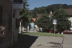 Einfahrt zur Bahnhofstrasse