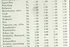 Lebensmittelpreise 1914-1943