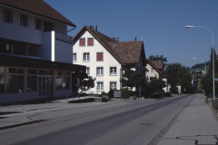 Bahnhofstr, alter Coop (Nr.9), neue Liegenschaft (Nr.11), ehemals Buchmann/Schneider Küng