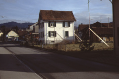 Bahnhofstr, Haus Buchmann mit Baugespann