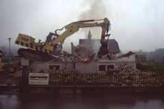 Bahnhofstr, Abbruch Haus ehem. Schneider Küng resp. Buchmann