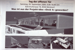 Deck 4 Aufbau auf das Gebäude der Kantonalbank, TdoT Deck 4 Aufbau auf das Gebäude der Kantonalbank, TdoT