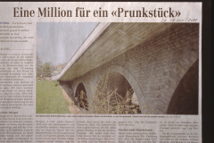 Bahnhofbrücke «Eine Million für ein Prunkstück»