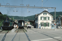 Bahnhof frisch renoviert, Grossbuchstaben wie früher