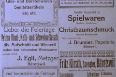 Inserate Brunner Drogerie Spörri