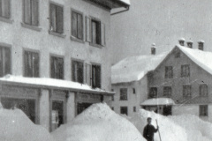 Papeterie Brunner im Winter