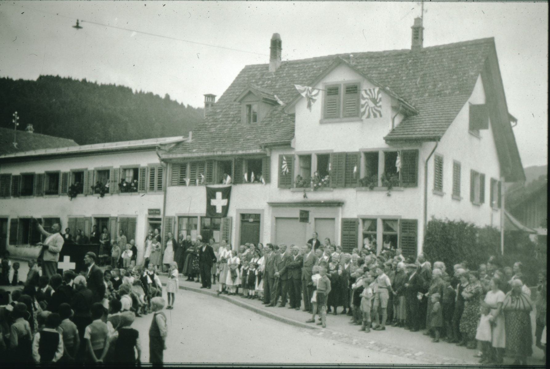 Dorfplatz 1. Augustfeier