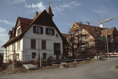 Friedenskirche in neuer Umgebung Friedenskirche in neuer Umgebung