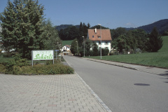 Mühlestr beim Hotel Schürli (rt Neueggheim)