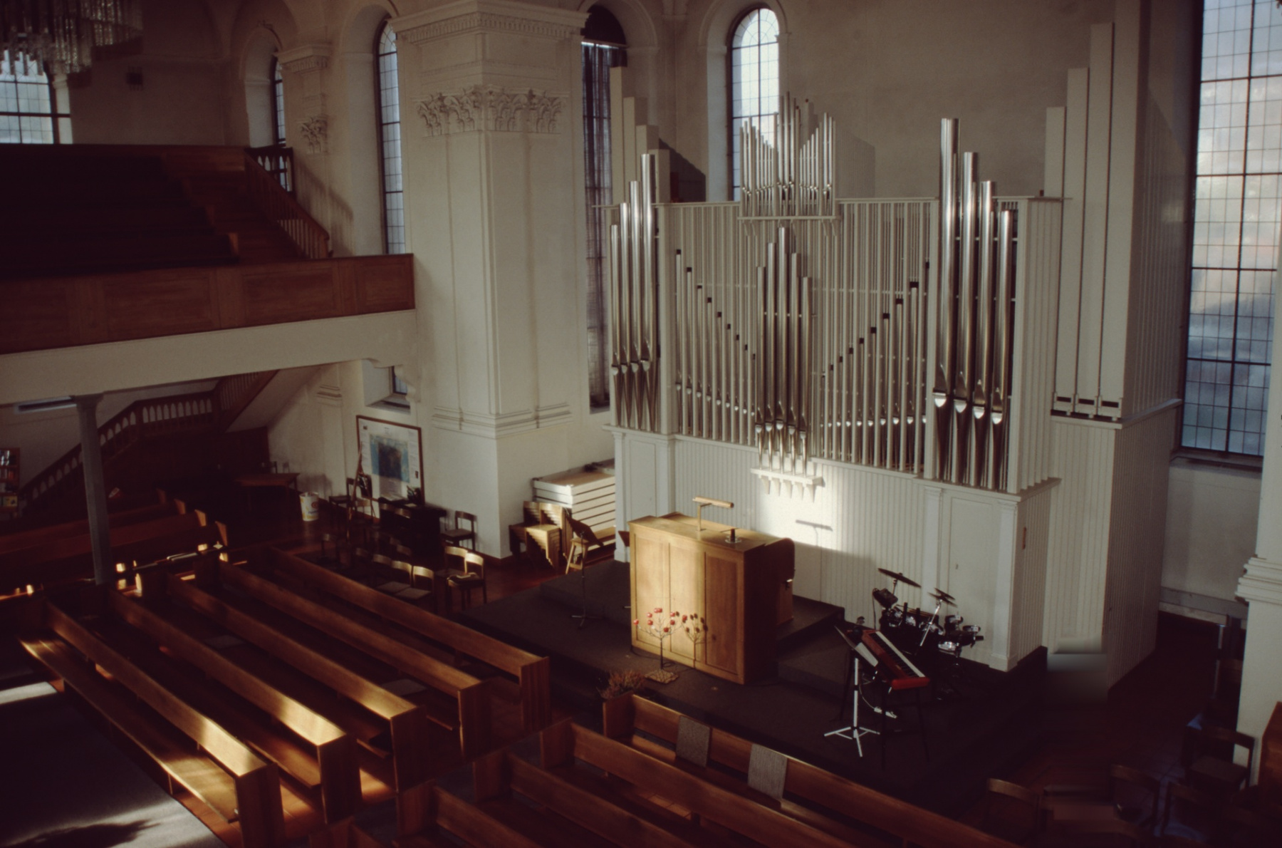 Ref. Kirche Orgel von Empore aus