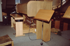 Ref. Kirche Orgel von hinten