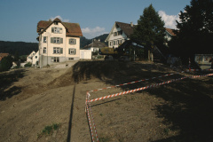 Pfarrhausstr. Aushub für Überbauung